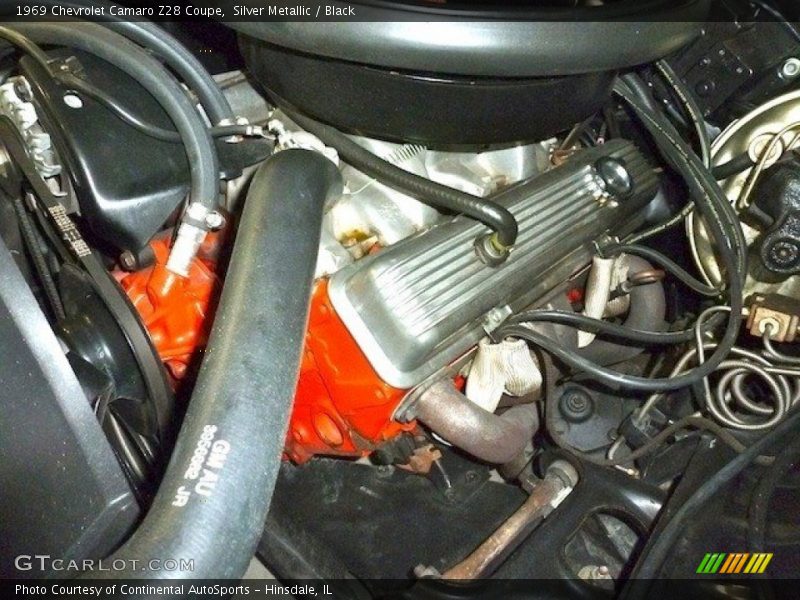  1969 Camaro Z28 Coupe Engine - 302 cid Turbo-Fire OHV 16-Valve V8