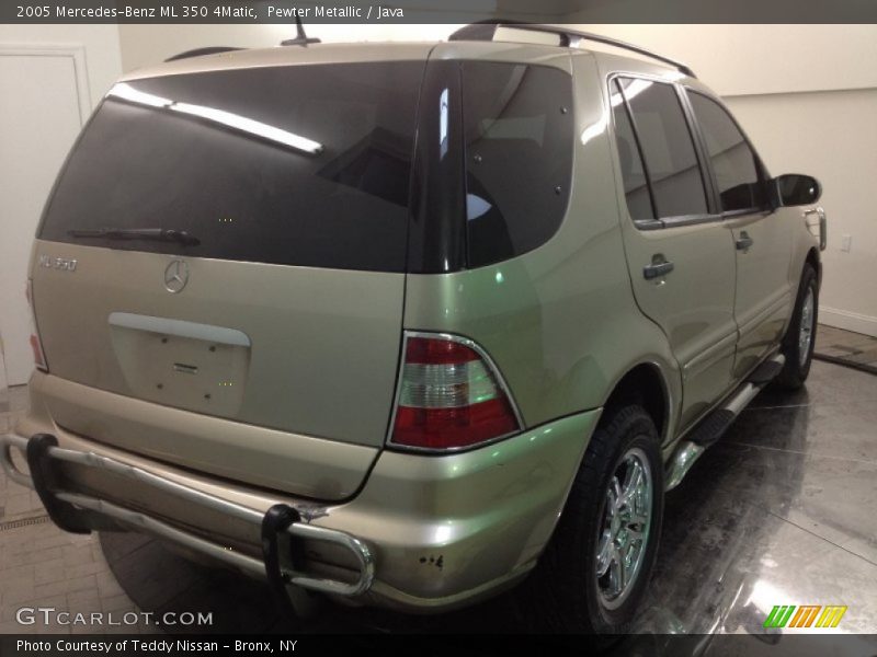 Pewter Metallic / Java 2005 Mercedes-Benz ML 350 4Matic