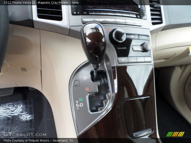  2012 Venza LE 6 Speed ECT-i Automatic Shifter