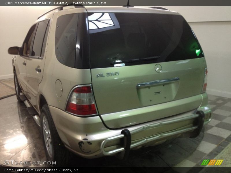 Pewter Metallic / Java 2005 Mercedes-Benz ML 350 4Matic