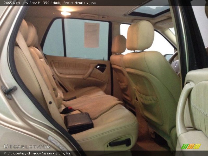 Pewter Metallic / Java 2005 Mercedes-Benz ML 350 4Matic