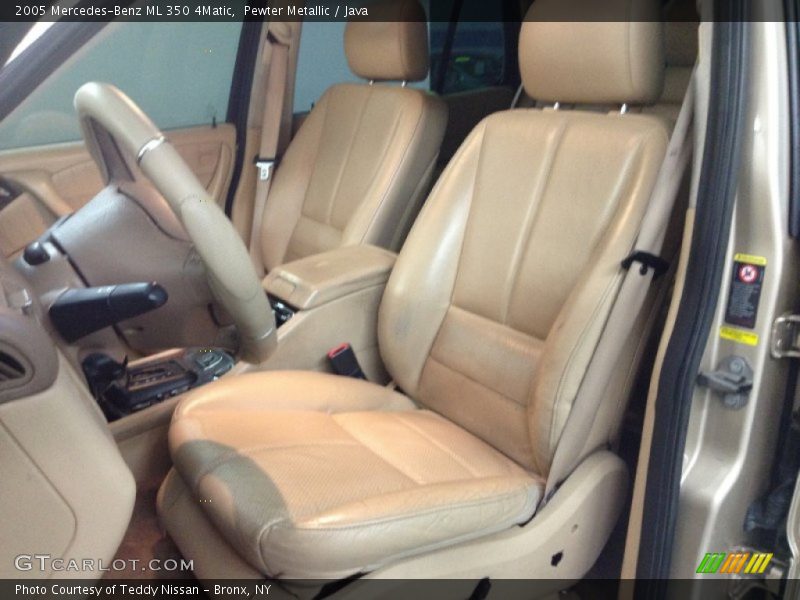 Pewter Metallic / Java 2005 Mercedes-Benz ML 350 4Matic