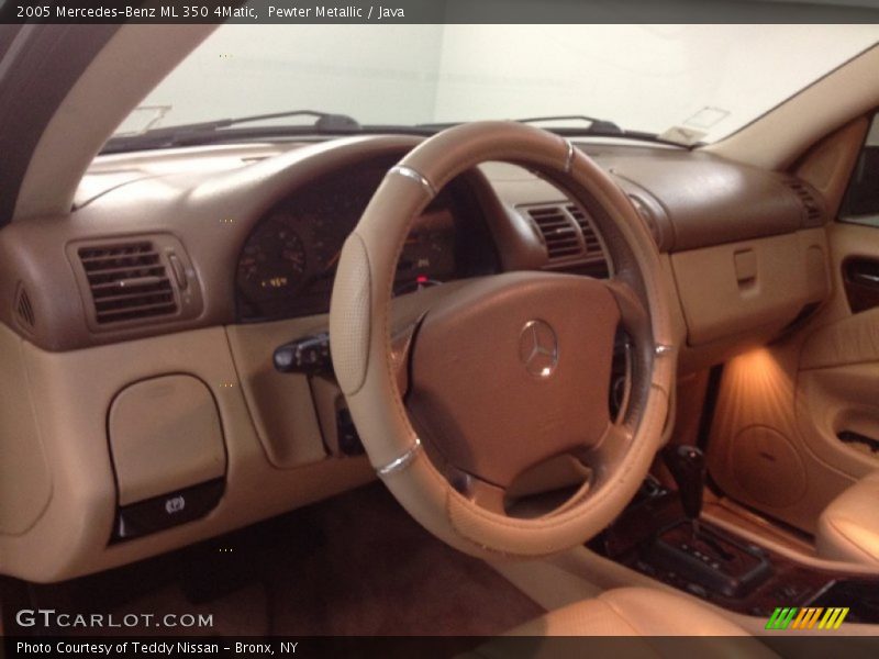 Pewter Metallic / Java 2005 Mercedes-Benz ML 350 4Matic