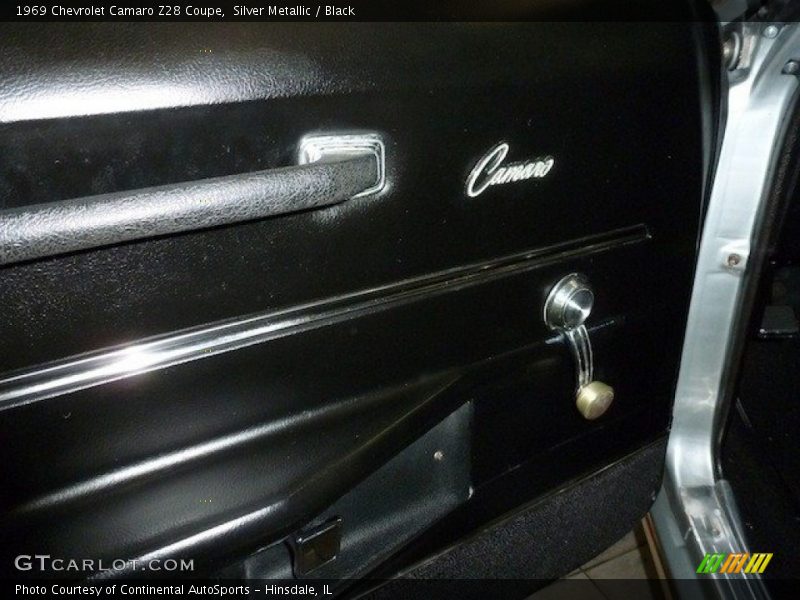 Silver Metallic / Black 1969 Chevrolet Camaro Z28 Coupe