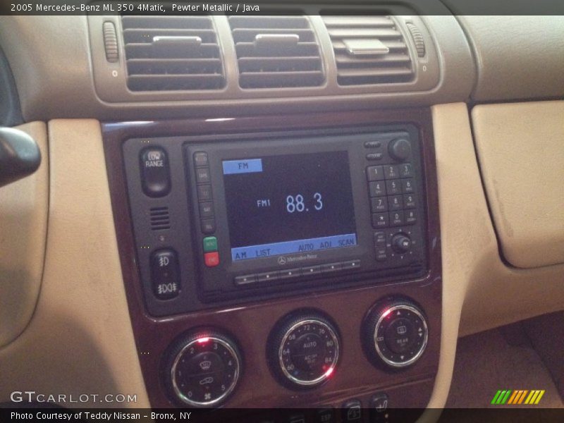 Pewter Metallic / Java 2005 Mercedes-Benz ML 350 4Matic