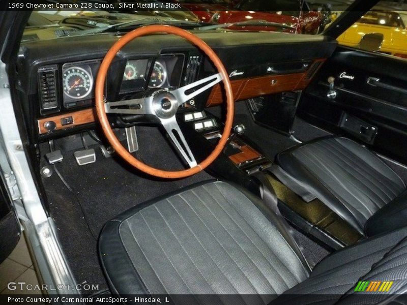 Black Interior - 1969 Camaro Z28 Coupe 