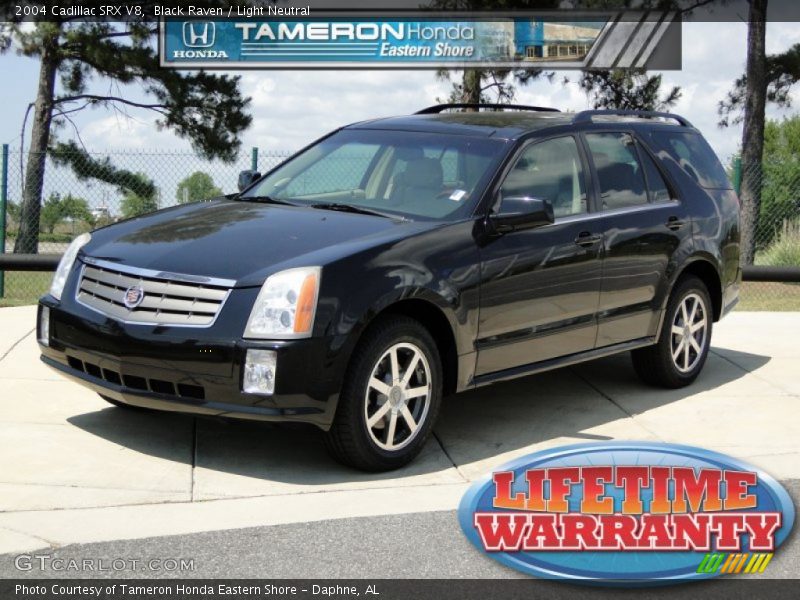 Black Raven / Light Neutral 2004 Cadillac SRX V8