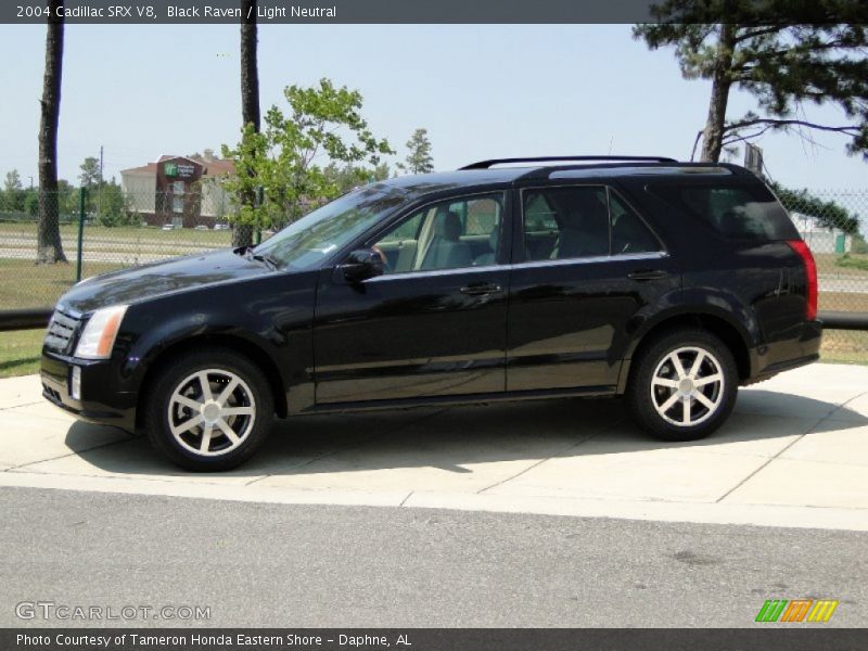 Black Raven / Light Neutral 2004 Cadillac SRX V8
