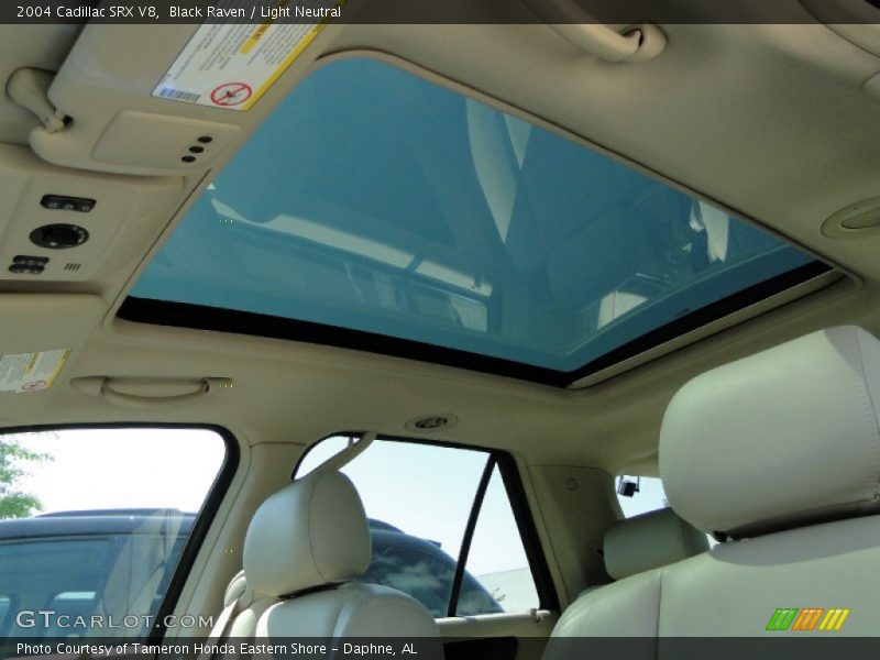 Black Raven / Light Neutral 2004 Cadillac SRX V8