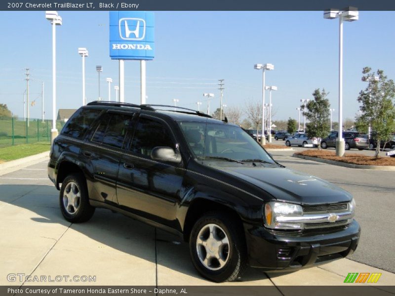 Black / Ebony 2007 Chevrolet TrailBlazer LT