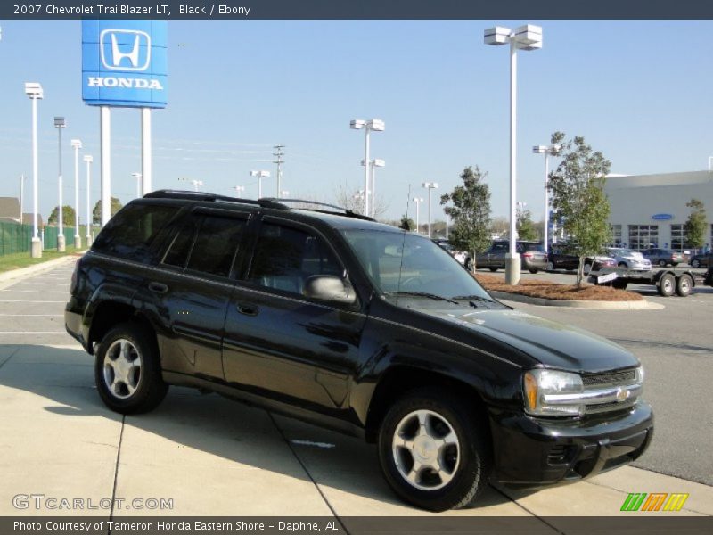 Black / Ebony 2007 Chevrolet TrailBlazer LT