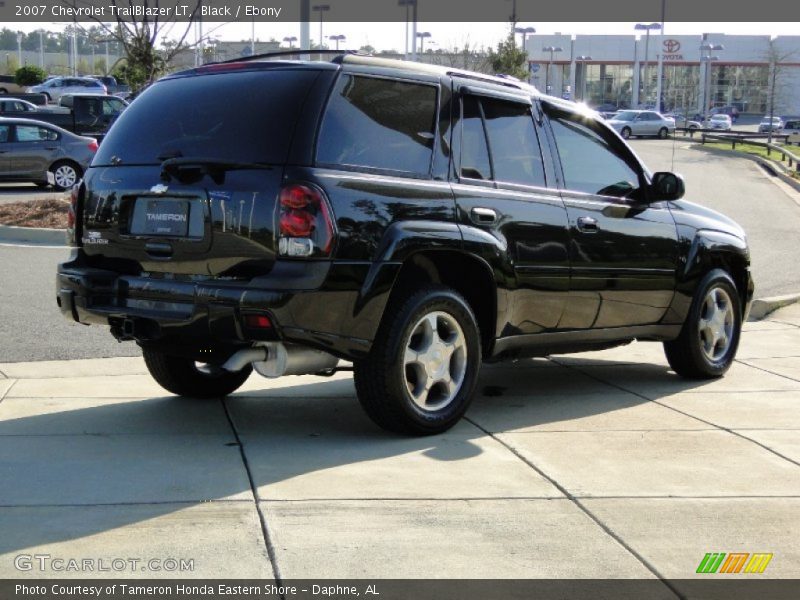 Black / Ebony 2007 Chevrolet TrailBlazer LT
