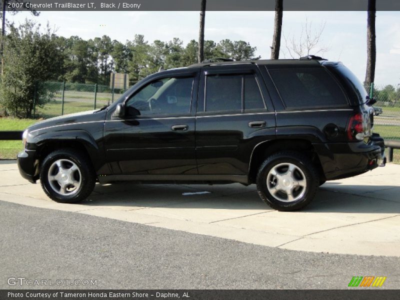 Black / Ebony 2007 Chevrolet TrailBlazer LT