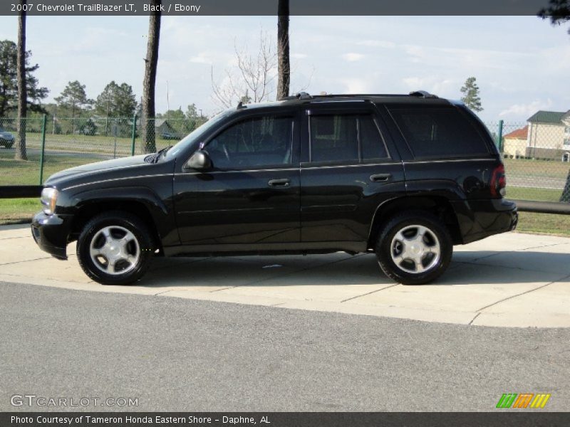Black / Ebony 2007 Chevrolet TrailBlazer LT