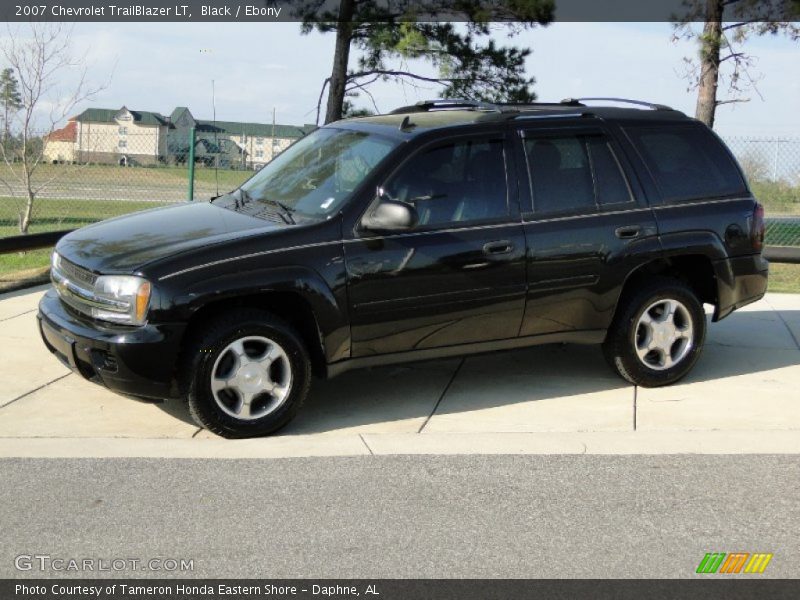 Black / Ebony 2007 Chevrolet TrailBlazer LT