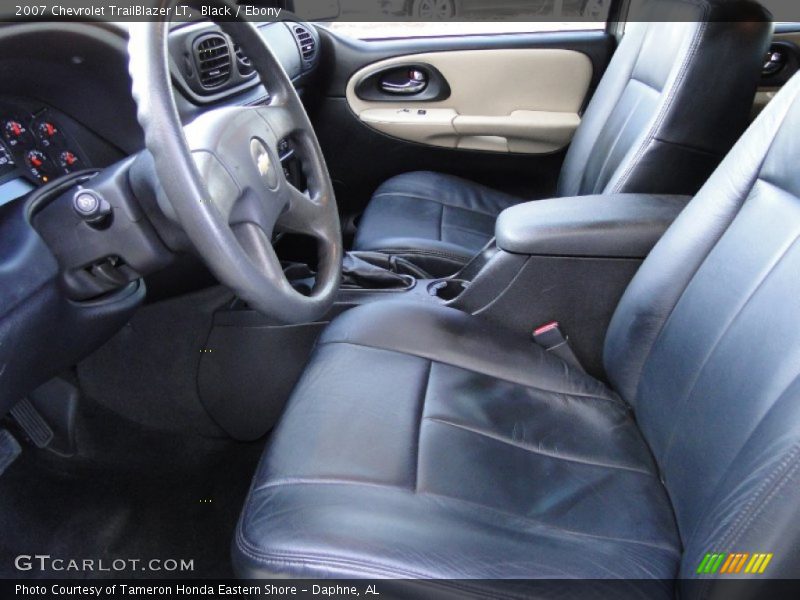 Black / Ebony 2007 Chevrolet TrailBlazer LT