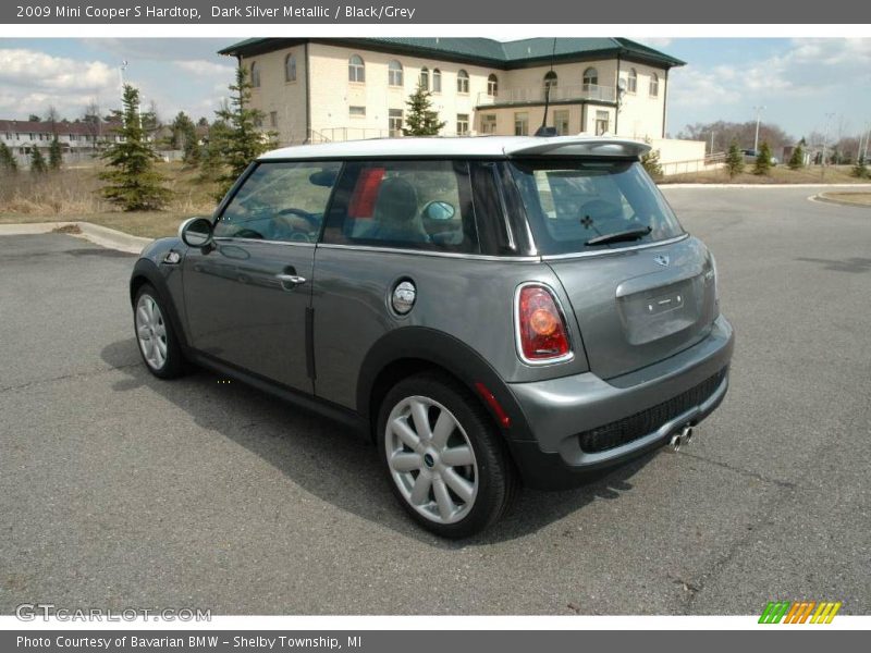 Dark Silver Metallic / Black/Grey 2009 Mini Cooper S Hardtop