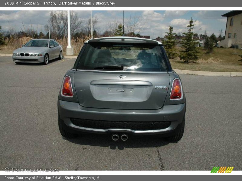 Dark Silver Metallic / Black/Grey 2009 Mini Cooper S Hardtop