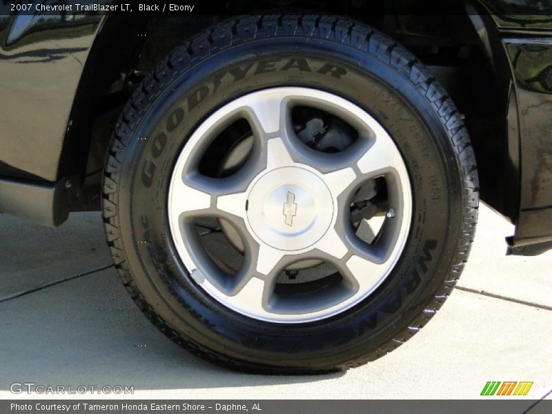 Black / Ebony 2007 Chevrolet TrailBlazer LT