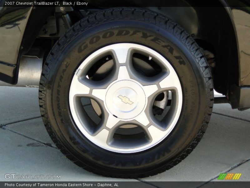 Black / Ebony 2007 Chevrolet TrailBlazer LT