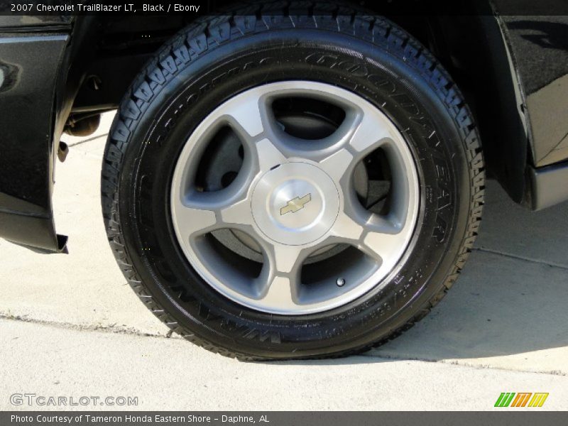 Black / Ebony 2007 Chevrolet TrailBlazer LT