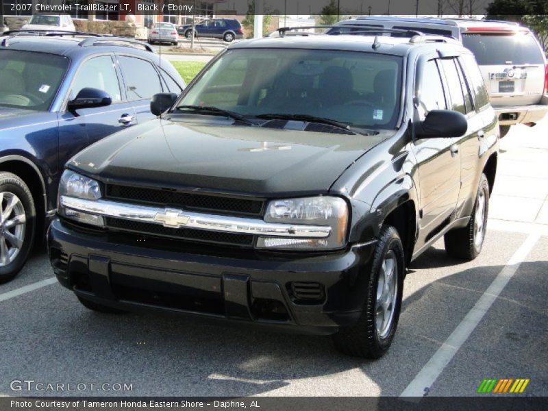 Black / Ebony 2007 Chevrolet TrailBlazer LT