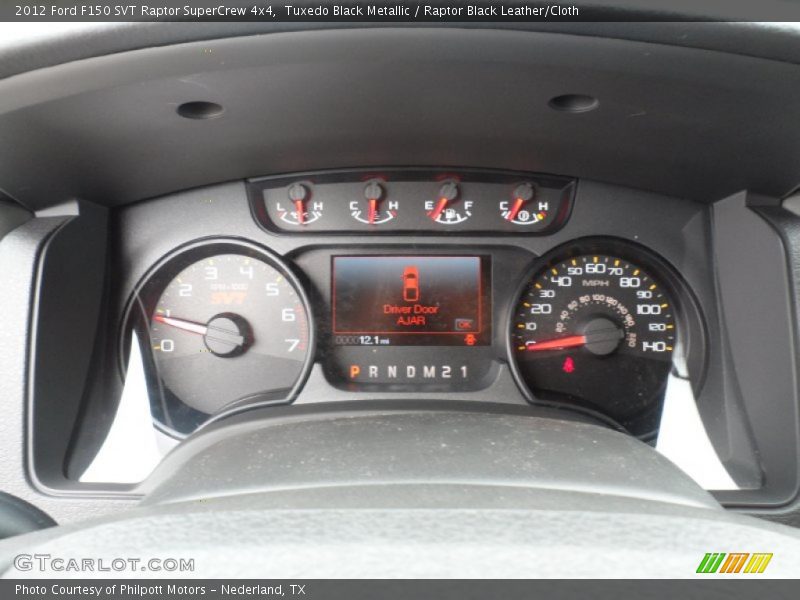  2012 F150 SVT Raptor SuperCrew 4x4 SVT Raptor SuperCrew 4x4 Gauges