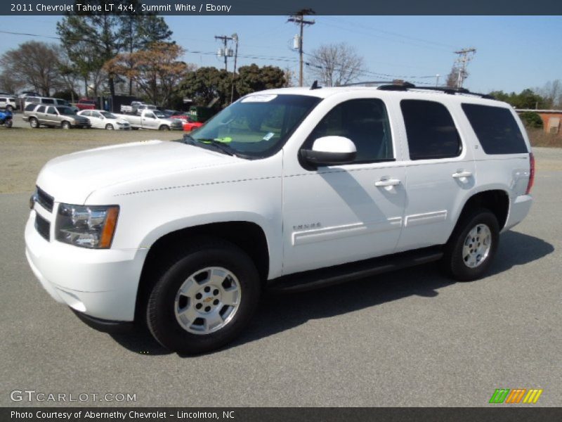 Summit White / Ebony 2011 Chevrolet Tahoe LT 4x4