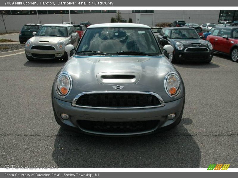 Dark Silver Metallic / Black/Grey 2009 Mini Cooper S Hardtop