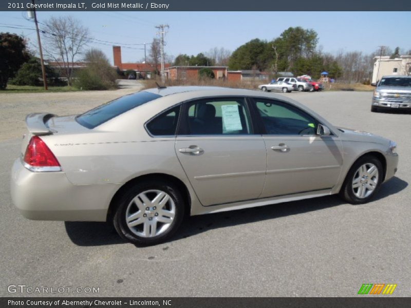 Gold Mist Metallic / Ebony 2011 Chevrolet Impala LT