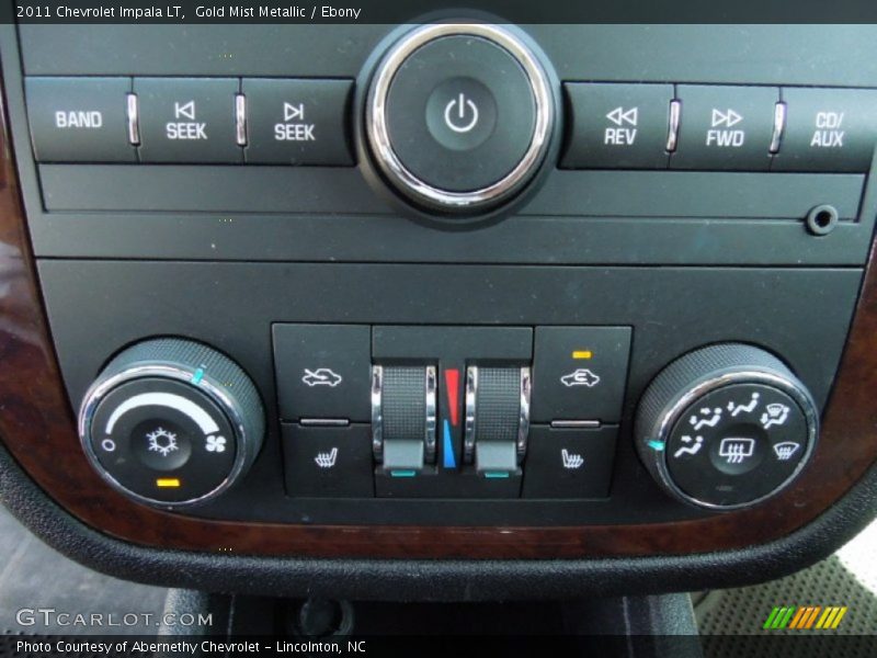 Gold Mist Metallic / Ebony 2011 Chevrolet Impala LT