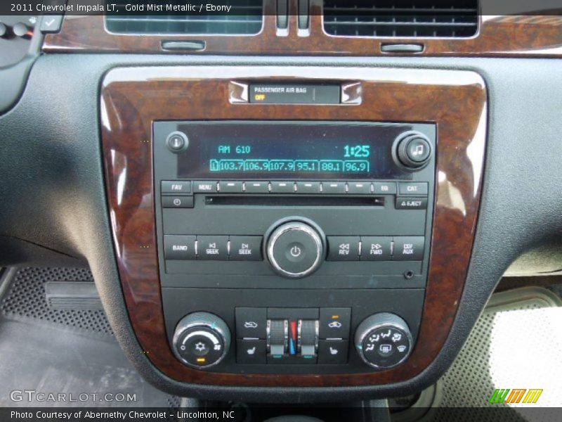Gold Mist Metallic / Ebony 2011 Chevrolet Impala LT