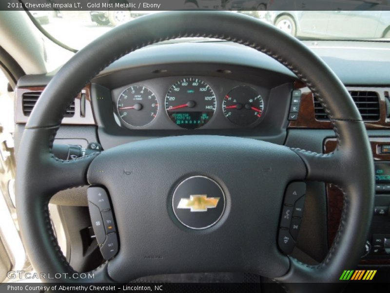 Gold Mist Metallic / Ebony 2011 Chevrolet Impala LT