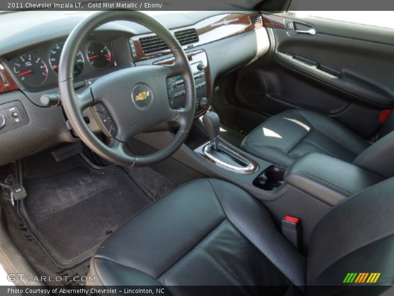 Gold Mist Metallic / Ebony 2011 Chevrolet Impala LT