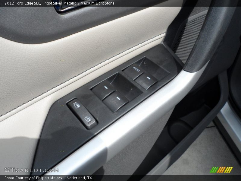 Ingot Silver Metallic / Medium Light Stone 2012 Ford Edge SEL