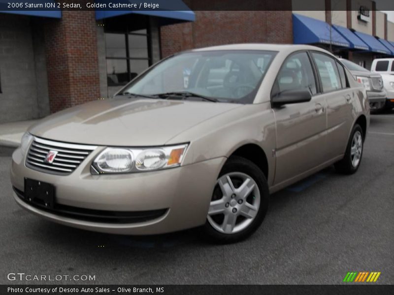Golden Cashmere / Beige 2006 Saturn ION 2 Sedan