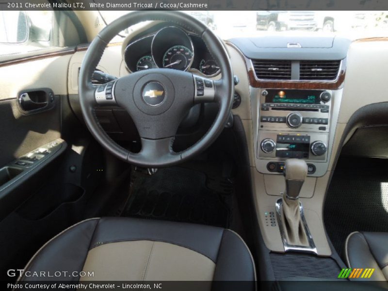 Dashboard of 2011 Malibu LTZ