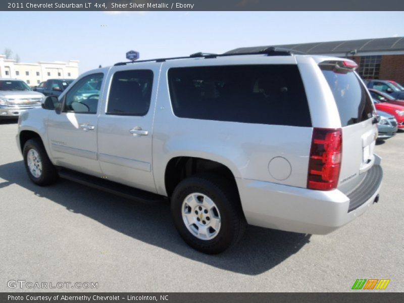 Sheer Silver Metallic / Ebony 2011 Chevrolet Suburban LT 4x4