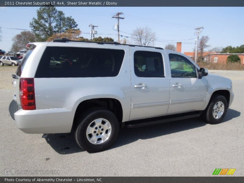 Sheer Silver Metallic / Ebony 2011 Chevrolet Suburban LT 4x4