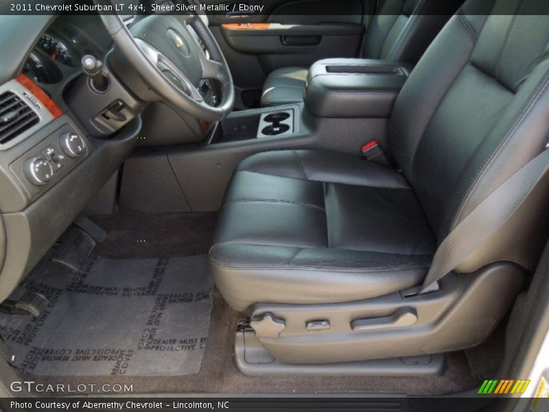 Sheer Silver Metallic / Ebony 2011 Chevrolet Suburban LT 4x4
