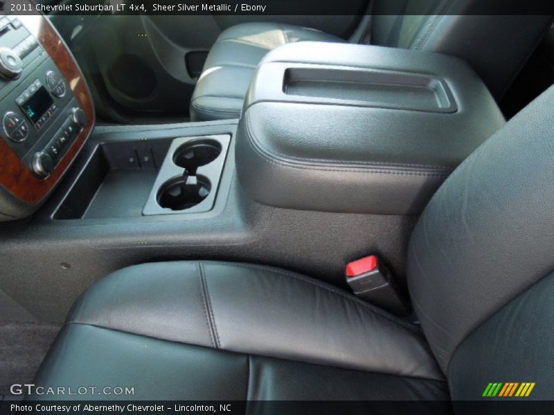 Sheer Silver Metallic / Ebony 2011 Chevrolet Suburban LT 4x4