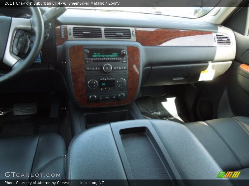 Sheer Silver Metallic / Ebony 2011 Chevrolet Suburban LT 4x4