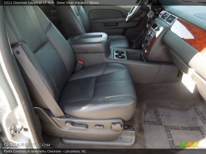 Sheer Silver Metallic / Ebony 2011 Chevrolet Suburban LT 4x4