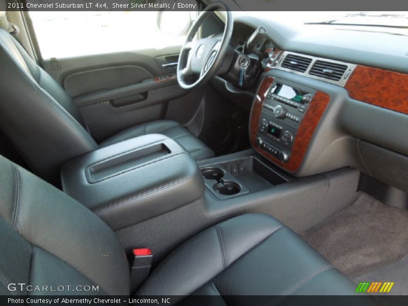 Sheer Silver Metallic / Ebony 2011 Chevrolet Suburban LT 4x4