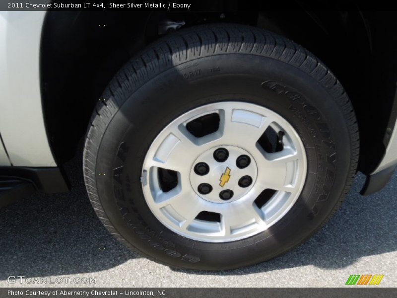 Sheer Silver Metallic / Ebony 2011 Chevrolet Suburban LT 4x4