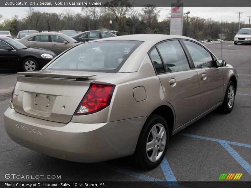 Golden Cashmere / Beige 2006 Saturn ION 2 Sedan