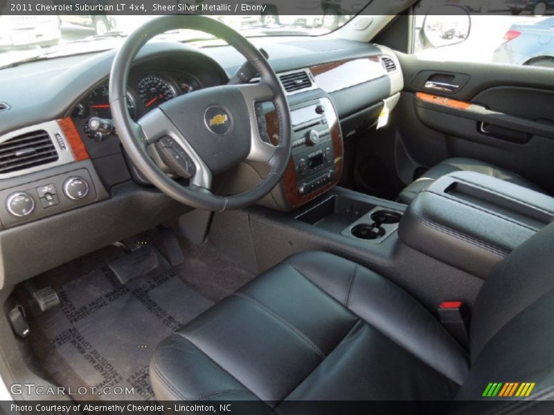 Sheer Silver Metallic / Ebony 2011 Chevrolet Suburban LT 4x4