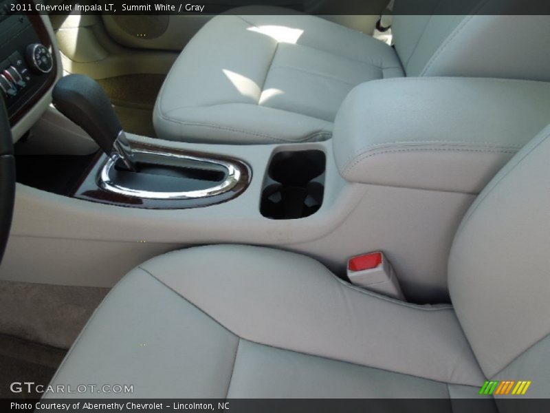 Summit White / Gray 2011 Chevrolet Impala LT