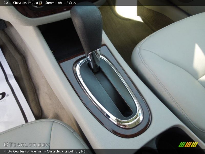 Summit White / Gray 2011 Chevrolet Impala LT