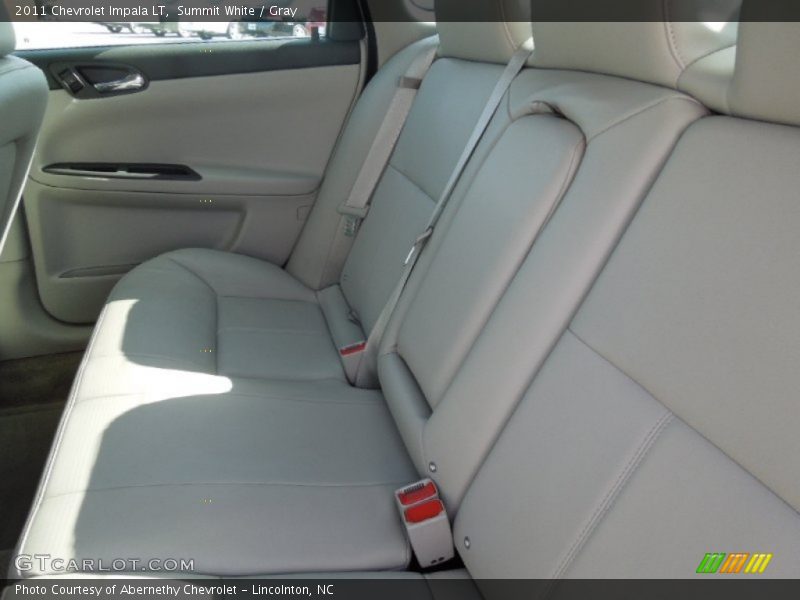 Summit White / Gray 2011 Chevrolet Impala LT